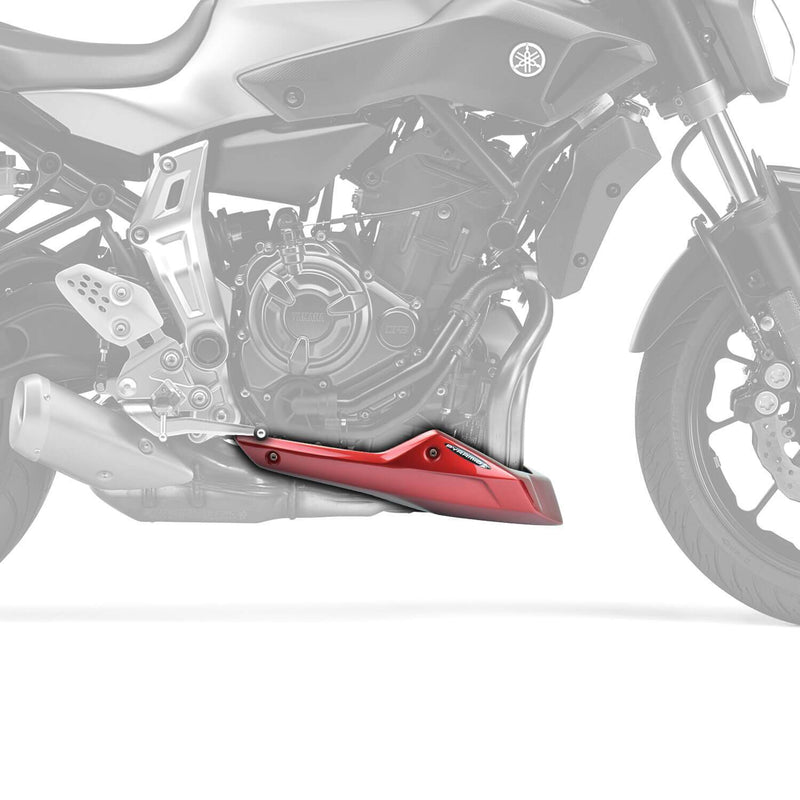 Belly Pan Metallic Red (Radical Red) For Yamaha MT-07 2013-Current