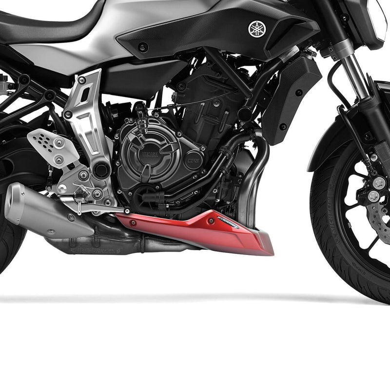 Belly Pan Metallic Red (Radical Red) For Yamaha MT-07 2013-Current