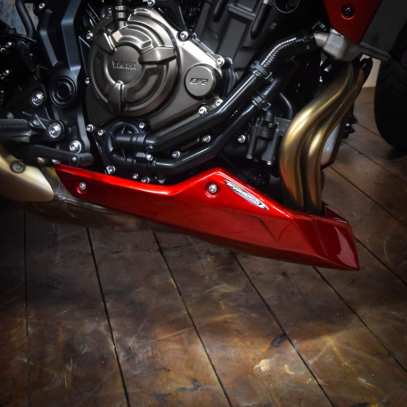 Belly Pan Metallic Red (Radical Red) For Yamaha MT-07 2013-Current