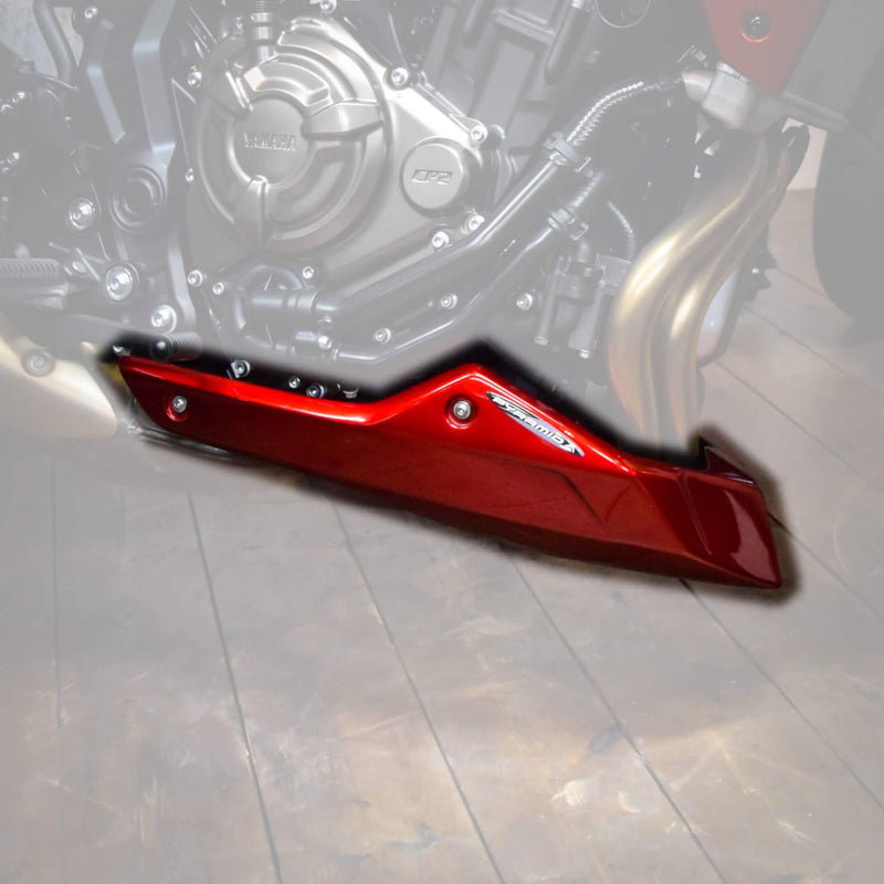 Belly Pan Metallic Red (Radical Red) For Yamaha MT-07 2013-Current