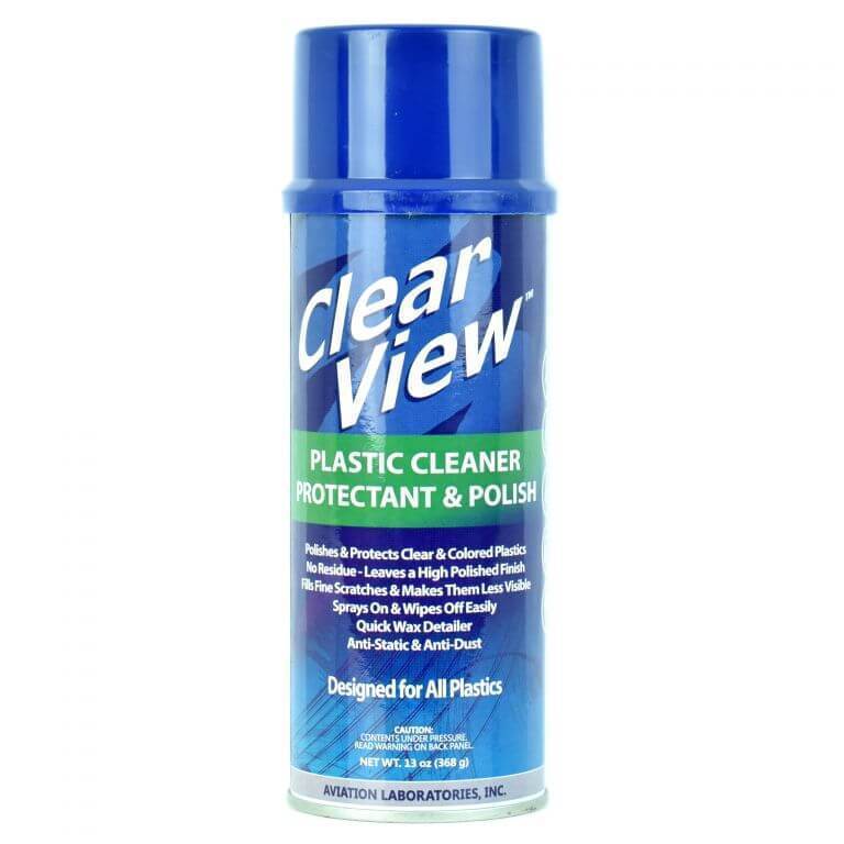 Clearview Plastic Polish and Protector 13oz Can