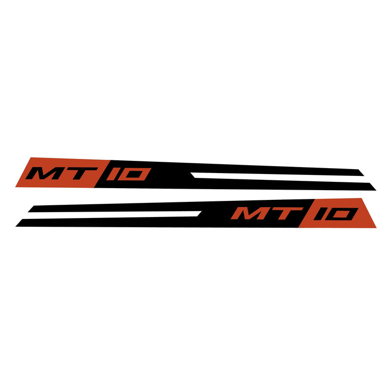 Pyramid Decal Red / Black For Yamaha MT-10 2016-Current