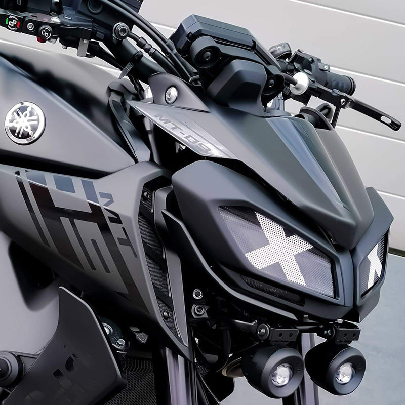 Fly Screen Dark Side (Tech Black) For Yamaha MT-09 2017-2020