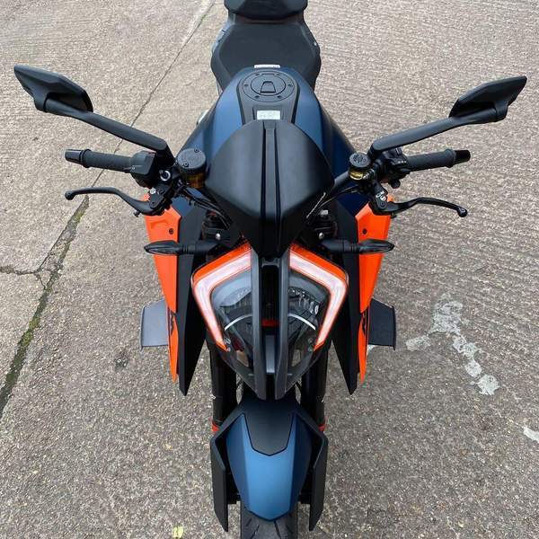 Fly Screen Matt Black For KTM 1290 Superduke R 2017-2019