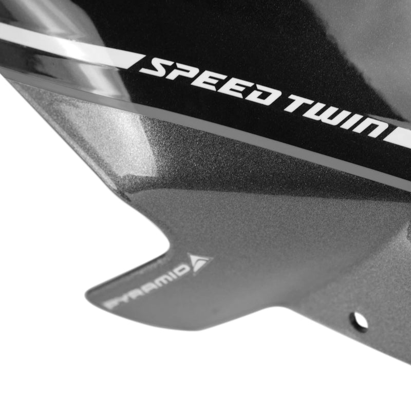 Fly Screen Silver Ice & Storm Grey For Triumph Speed Twin 1200 2019-Current