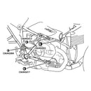 Frame End Caps Matt Black For BMW R Nine T 2017-2024