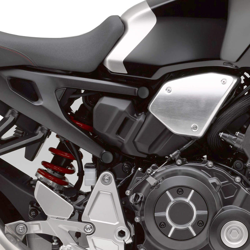 Frame End Caps Matt Black For Honda CB 1000 R 2018-Current