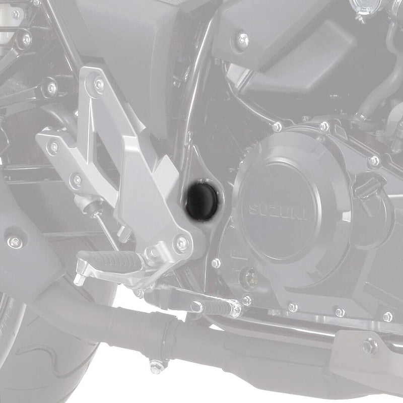 Frame End Caps Matt Black For Suzuki DL 250 V-Strom 2018-Current