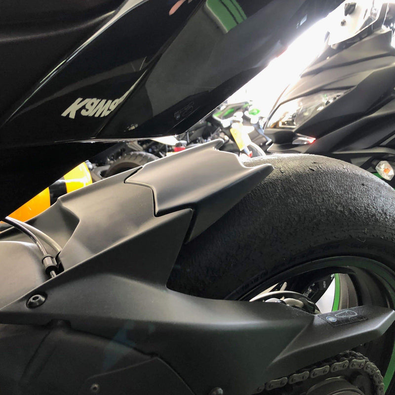 Hugger Extension Matt Black For Kawasaki Ninja H2 2015-Current