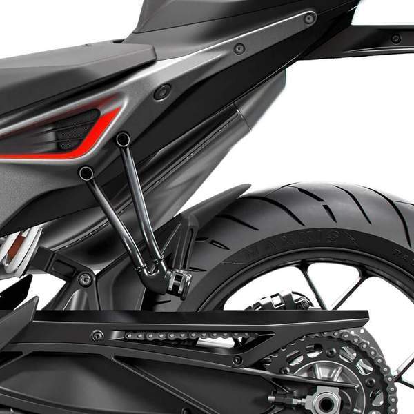 Hugger Extension Matt Black For KTM 790 Duke 2018-Current