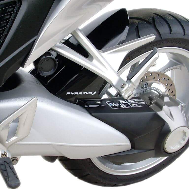 Hugger Gloss Black For Honda VFR 1200 F 2010-2017