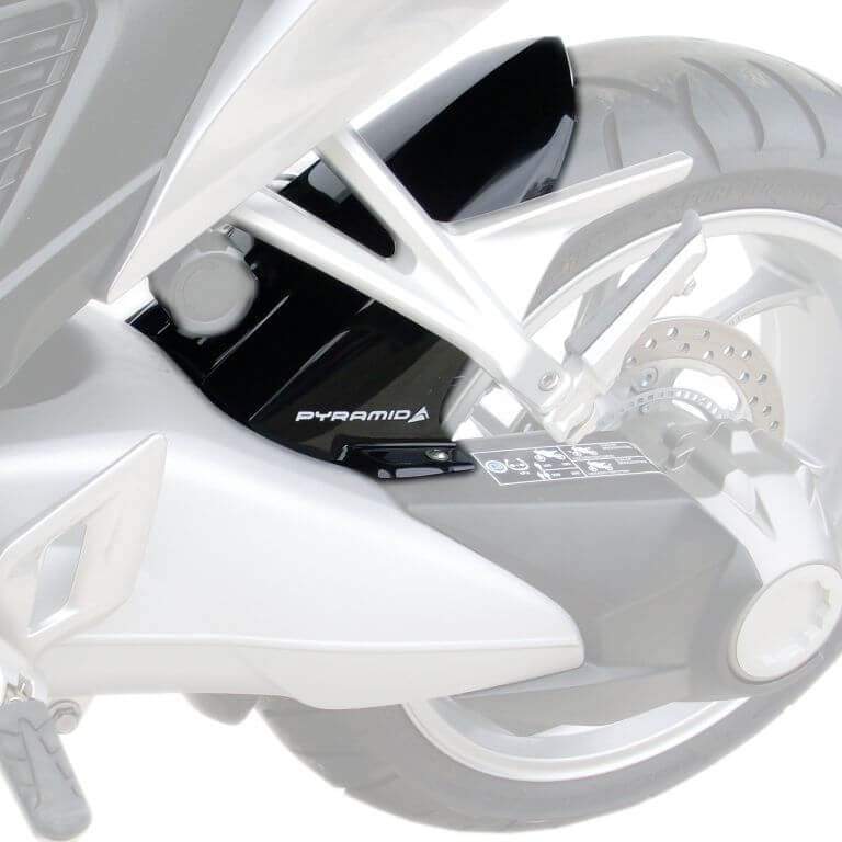 Hugger Gloss Black For Honda VFR 1200 F 2010-2017