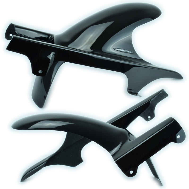 Hugger Gloss Black For Honda XL 1000 V Varadero 1998-2013