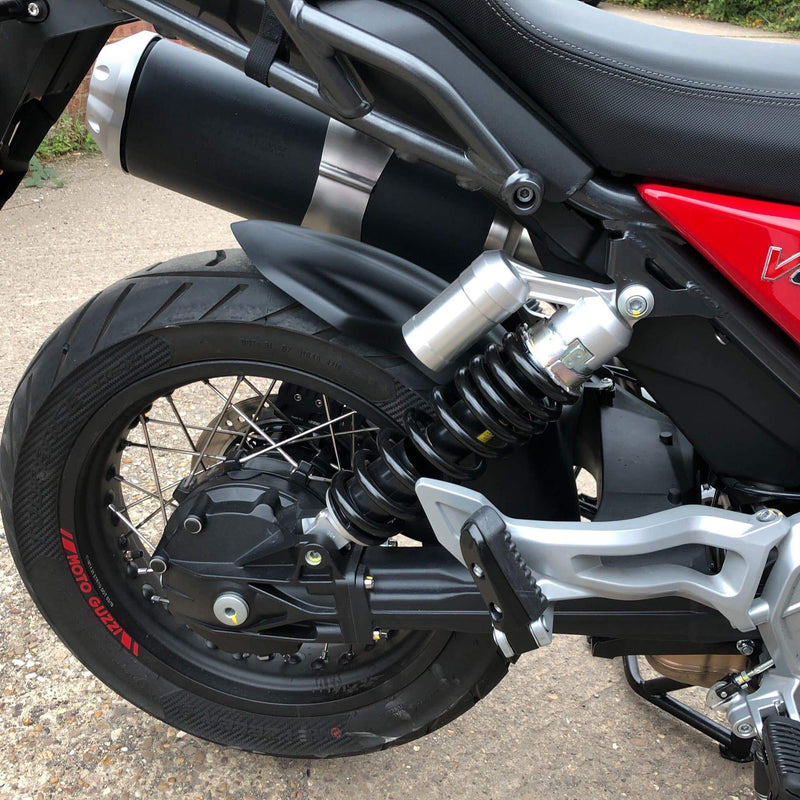 Hugger Gloss Black For Moto Guzzi V85 TT 2019-Current