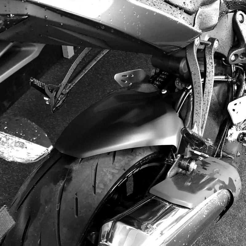 Hugger Matt Black For Kawasaki ZX6-R 2013-Current