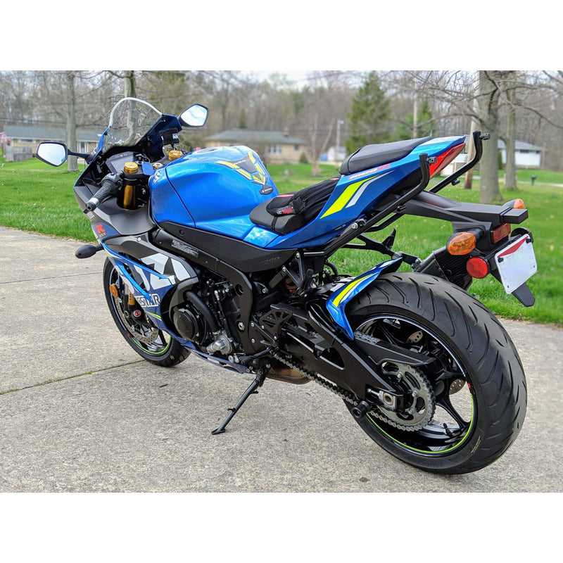 Hugger Metallic Blue (Triton Blue w/ Yellow & White Stripes) For Suzuki GSXR 1000 2017-Current