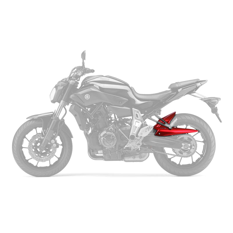 Hugger Metallic Red (Lava Red) For Yamaha MT-07 2013-Current