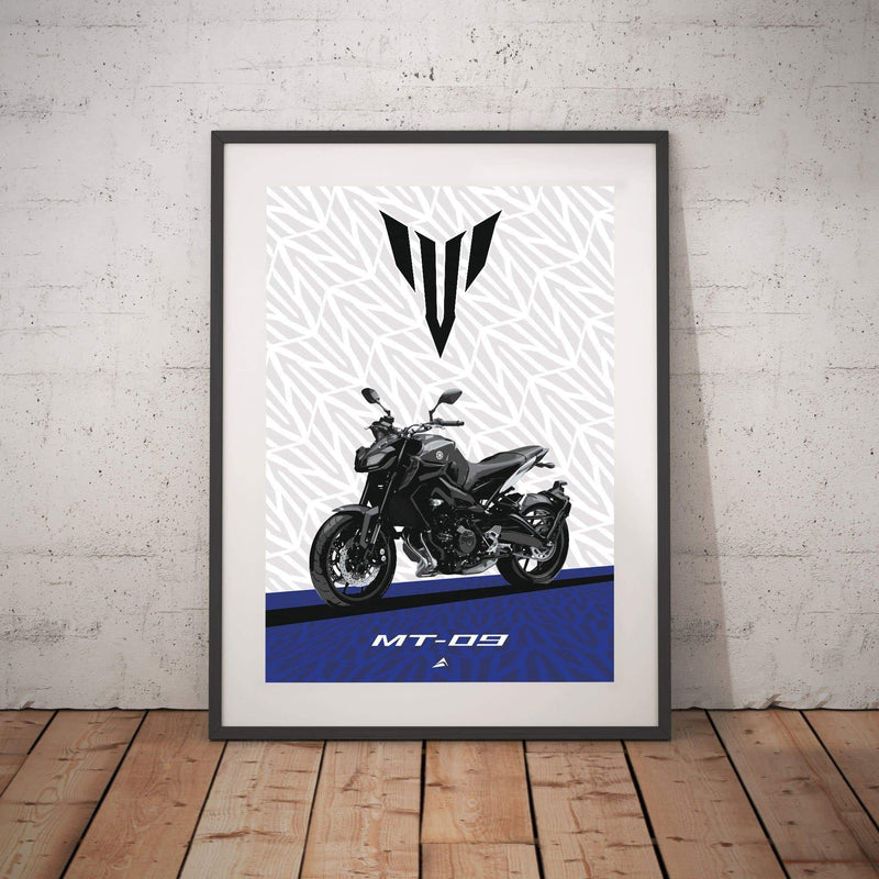 Pyramid MT-09 Poster For Yamaha MT-09 2017-2020