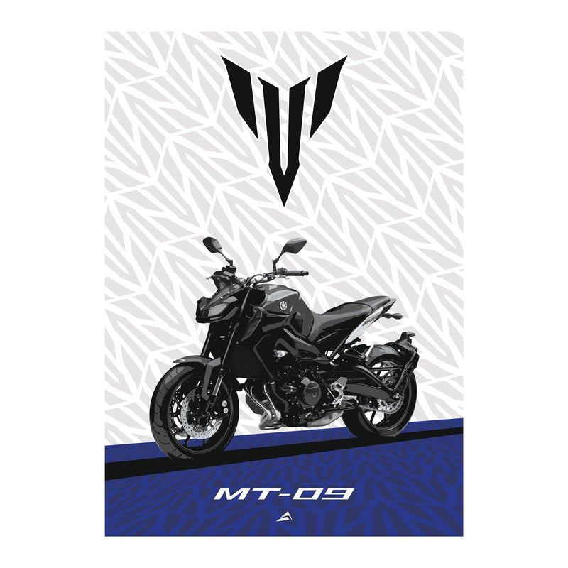 Pyramid MT-09 Poster For Yamaha MT-09 2017-2020