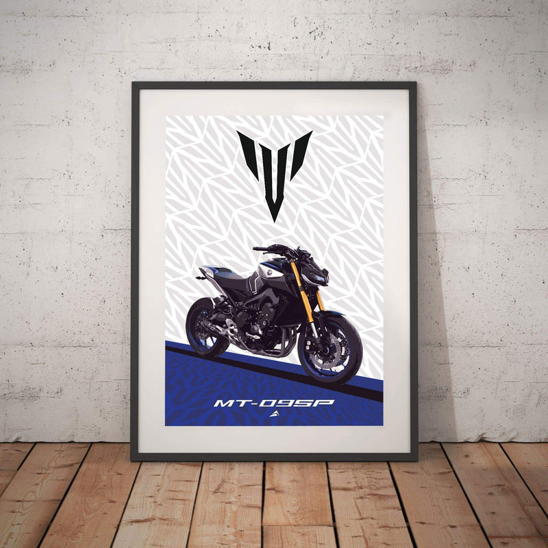 Pyramid MT-09 SP Poster For Yamaha MT-09 SP 2017-2020