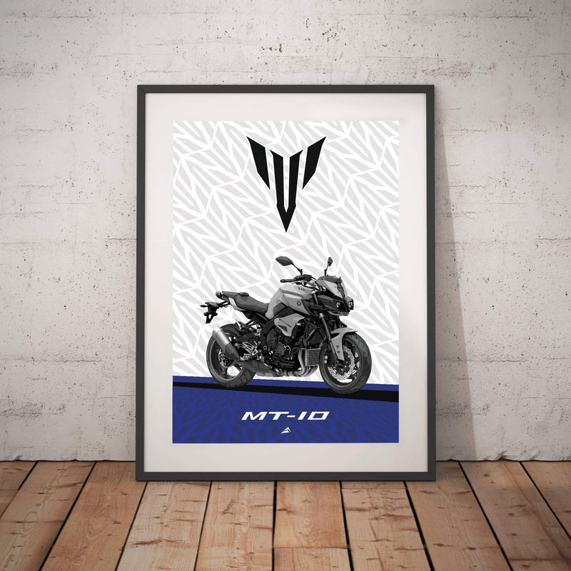 Pyramid MT-10 Poster For Yamaha MT-10 2016-Current