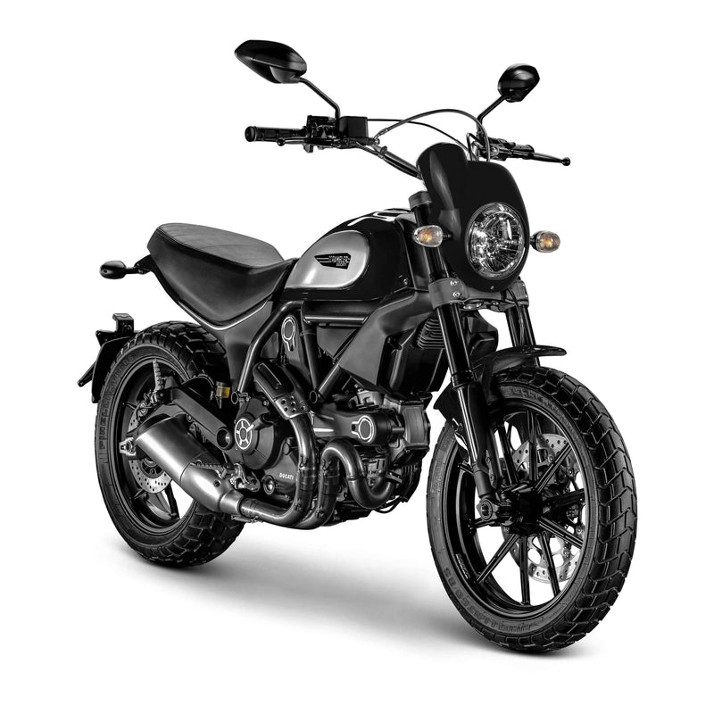 Nose Fairing Gloss Black For Ducati Scrambler Cafe Racer 2015-Current