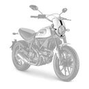 Nose Fairing Gloss White (Sugar White) For Ducati Scrambler Classic 2015-Current