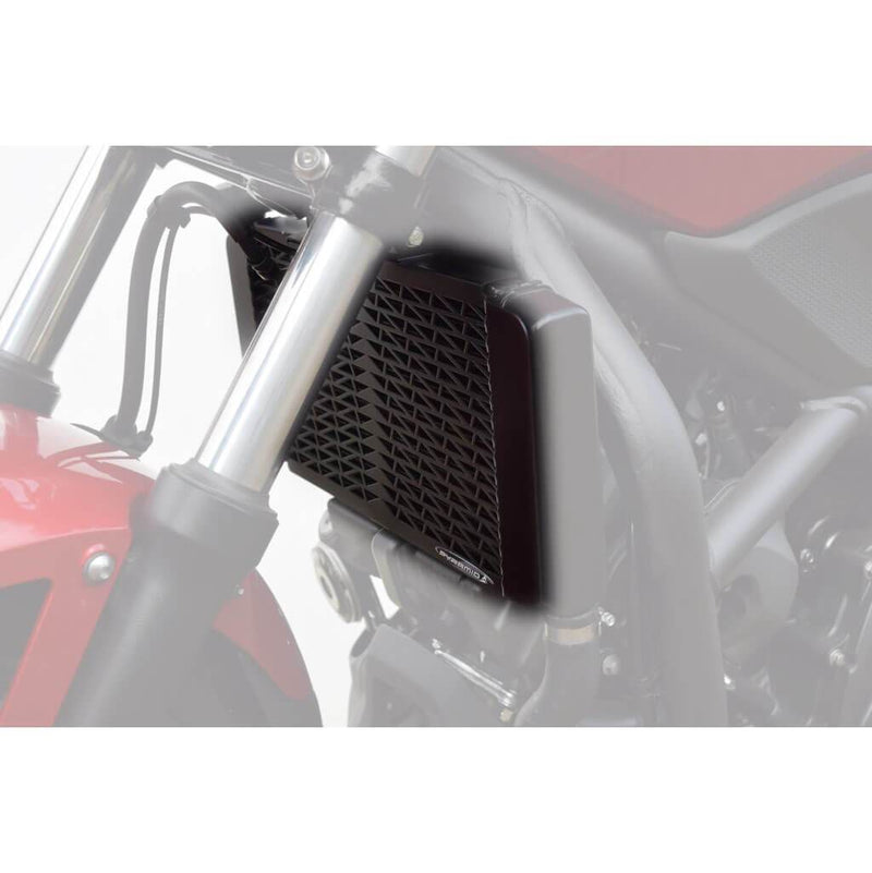 Radiator Guard Matt Black For Honda NC 700 S 2012-2014