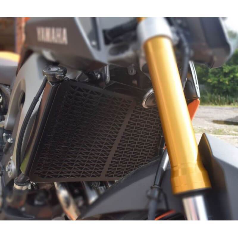 Radiator Guard Matt Black For Yamaha MT-09 2013-2016