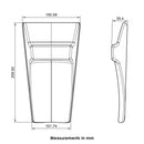 Shock Shield Matt Black For Triumph Tiger 850 Sport 2021-Current