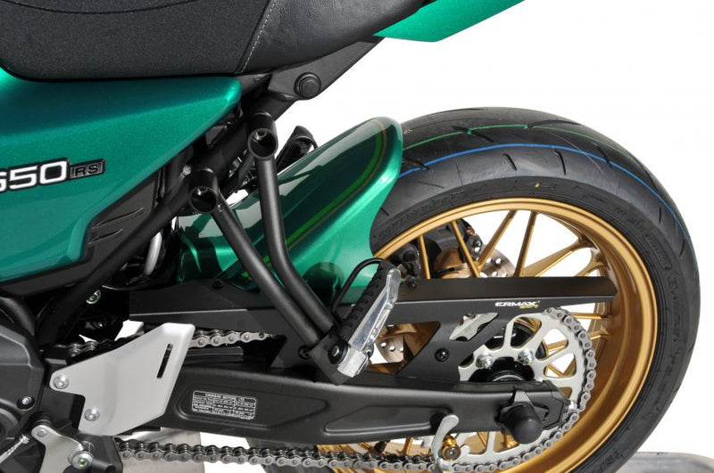 Hugger with Aluminium Chainguard For Candy Emerald Green [GN1] For Kawasaki Z 650 RS 2021-Current