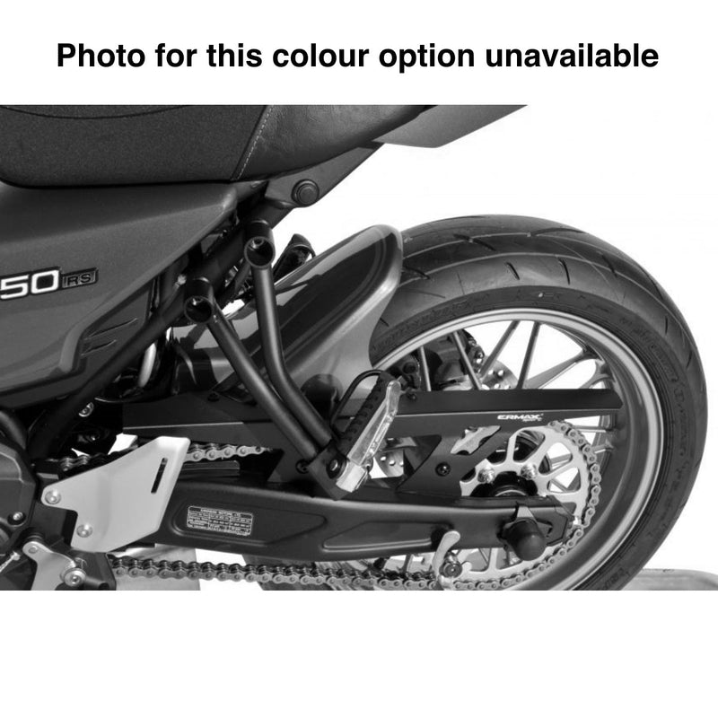 Hugger with Aluminium Chainguard For Metallic Moondust Grey [25x]/Ebony [h8] For Kawasaki Z 650 RS 2021-Current