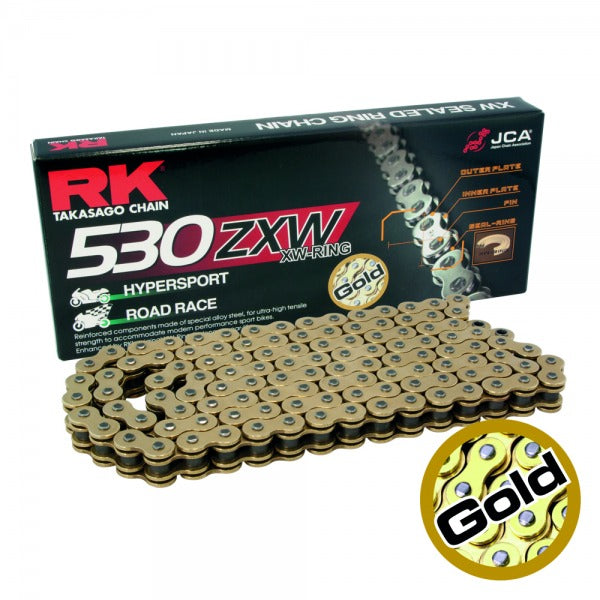 GB530ZXW-108 Gold XW-Ring Chain