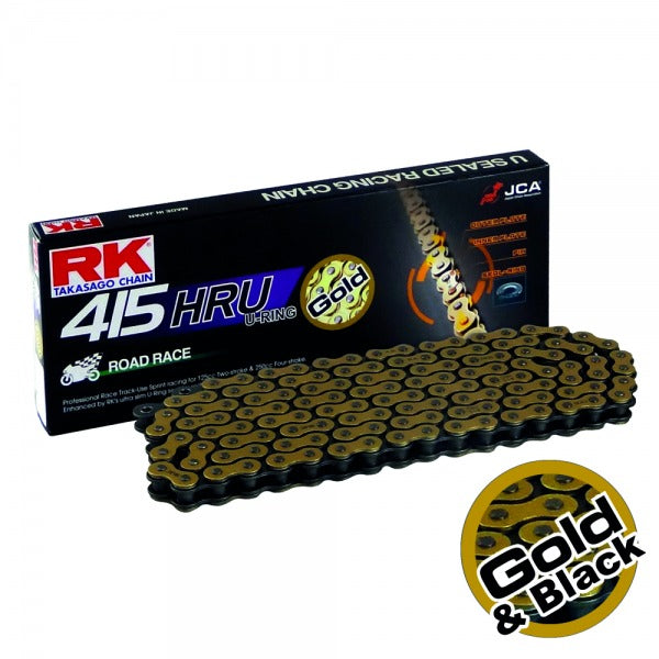 GB415HRU-140 Gold U-Ring Road Race Chain