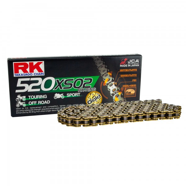GB520XSO2-106 Gold RX-Ring Chain