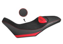 Comfort Seat Cover Black / Red Moto Guzzi V85 TT 2019>2023