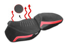 Low Profile Heated Comfort Seat (-2 cm) White For Ducati Multistrada V4 / S / Sport / Pikes Peak / Rally