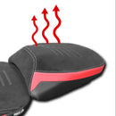 Heated Pillion Comfort Seat Black / Red For Ducati Multistrada V4 / V4 S / Rally / Pikes Peak 2020-2026