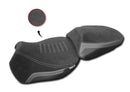 Comfort Low Front Seat Black / Red For Ducati Multistrada V4 / S / Sport / Pikes Peak / Rally
