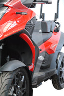 Lower Wind Deflectors Light Smoke Quadro D / S / 3 / 4