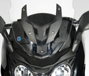 Upper Wind Deflectors Matt Black For BMW C 650 GT 2011>2020
