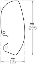 Wind Deflectors Clear For BMW R 1200 GS Adventure 2006>2013