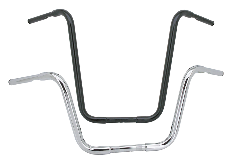 Chrome 1-1/4 Inch Apehanger Handlebar 16 Inch H