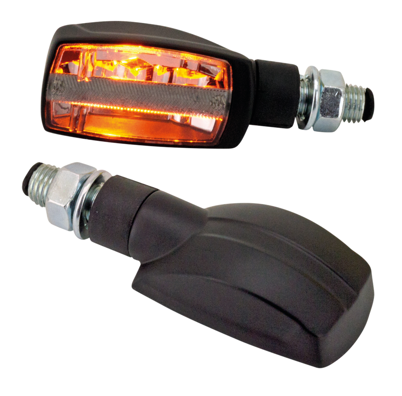 Ebony Turnsignals Smoke Lens Pair