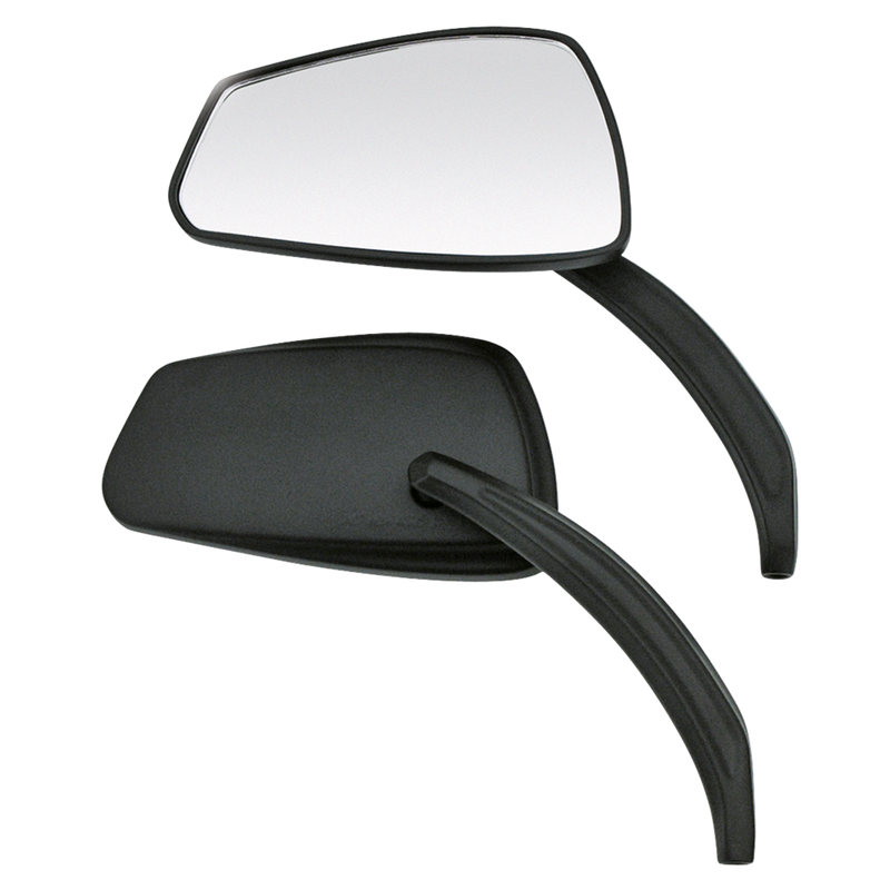 Black Viper Mirror Set W/Forged Steel