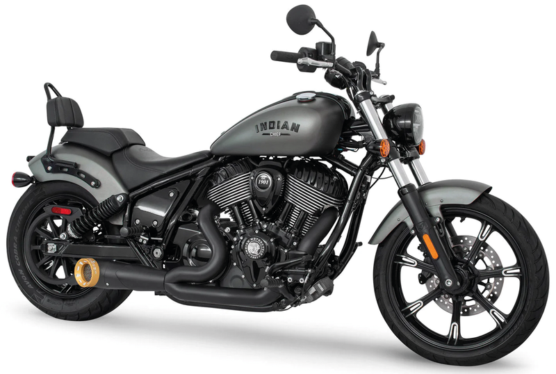 2-1 Turn-Out Black With  Cntr Gold Straight Chief2