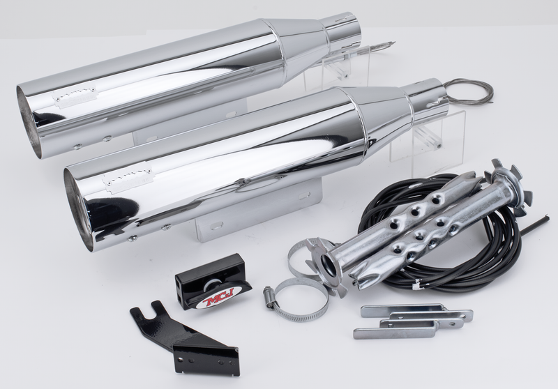 Race Slip-Ons FXFB18-20 Chrome