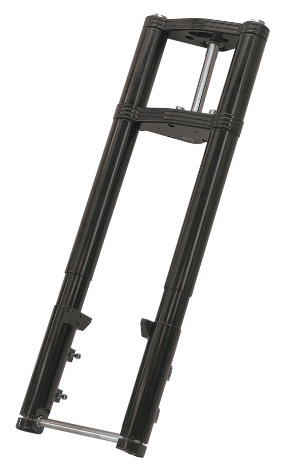 Black Anodized Bubba Fork Legs 12 Inch O.S.