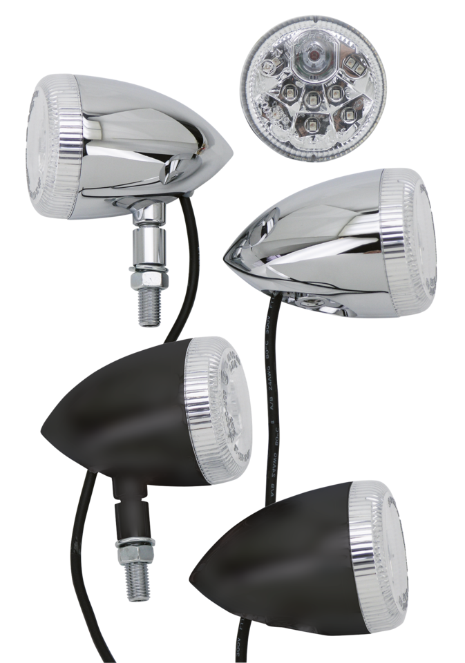 Chrome Pathfinder Front Led 2-Function