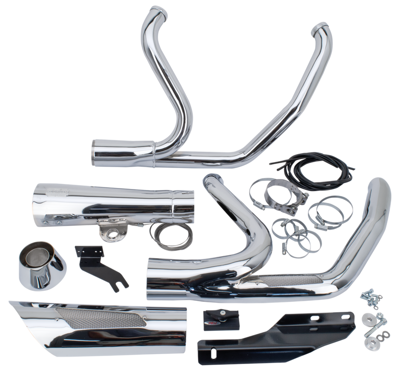 2-1 Shorty FLH/T17-20 Chrome